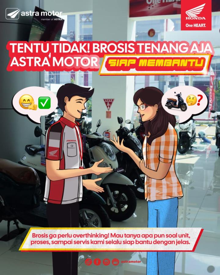 Hapus Keraguan Konsumen, Astra Motor Berkomitmen Hadirkan Layanan Informasi Transparan dan Terpercaya